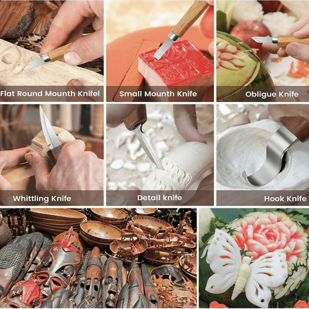 ALL IN 1 WOOD CARVING TOOLKIT - Image 9