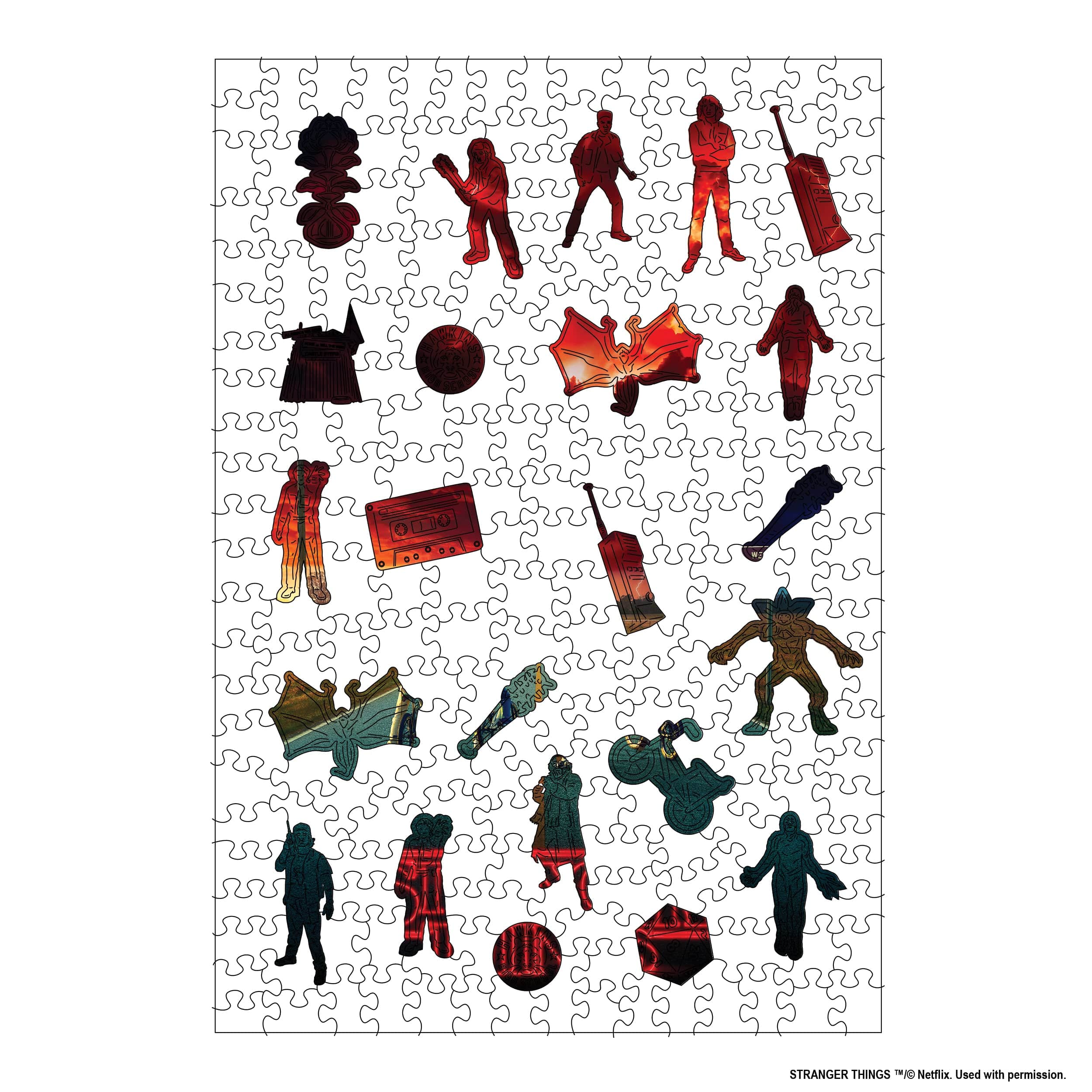 Into the Upside Down - Wooden Jigsaw Puzzle - Image 2