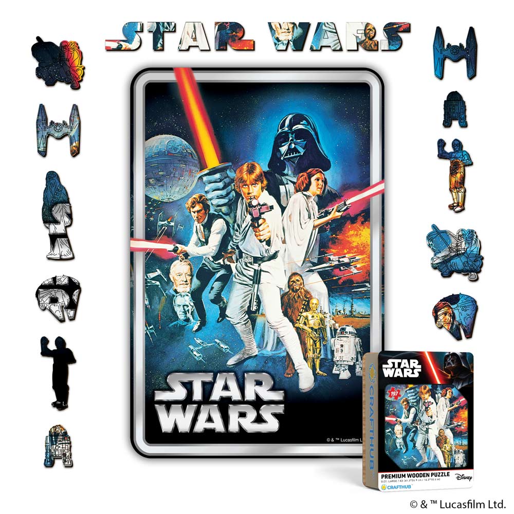 A New Hope - Wooden Jigsaw Puzzle