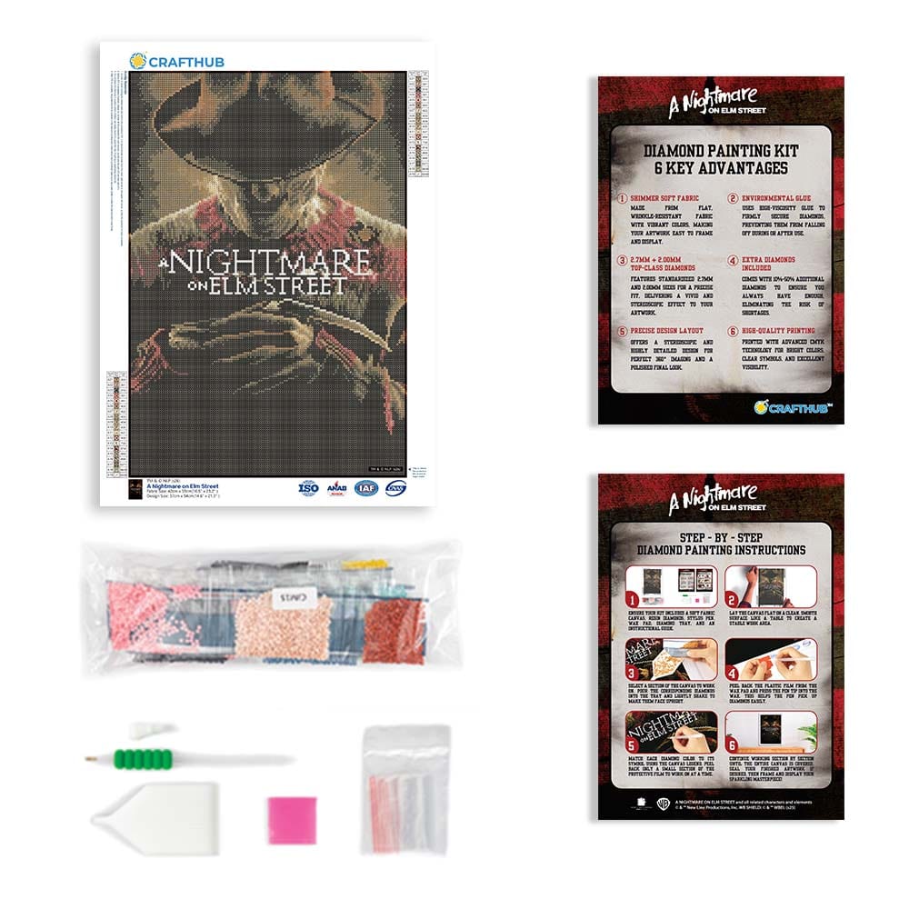 A Nightmare on Elm Street - Diamond Painting Kit - Image 3