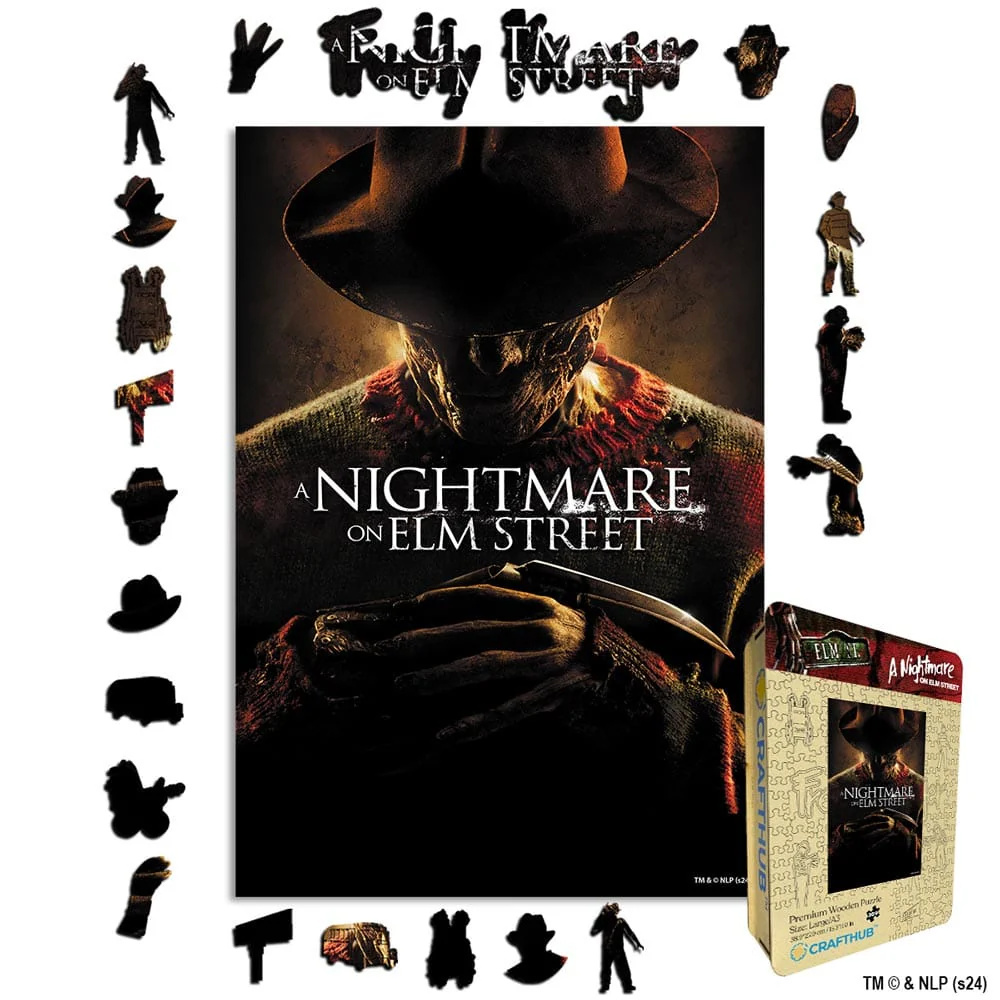 A Nightmare on Elm Street - Wooden Jigsaw Puzzle - Image 2