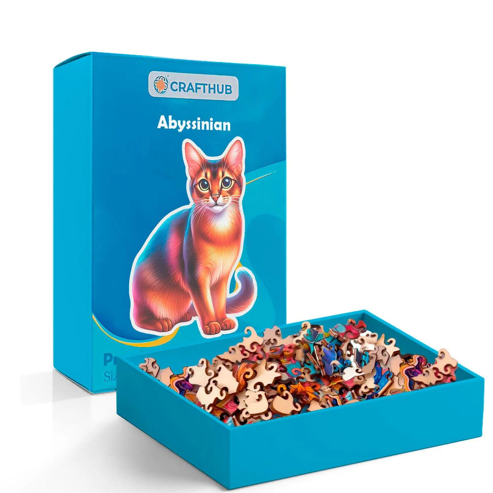 Abyssinian Cat - Jigsaw Puzzle - Image 4