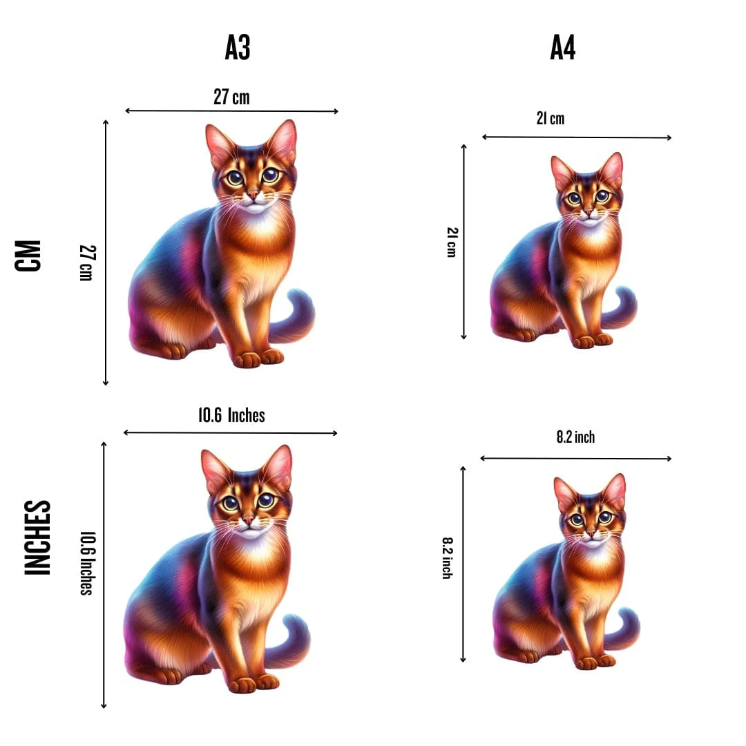 Abyssinian Cat - Jigsaw Puzzle - Image 5