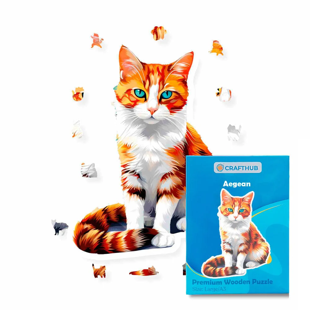 Aegean Cat - Jigsaw Puzzle - Image 2