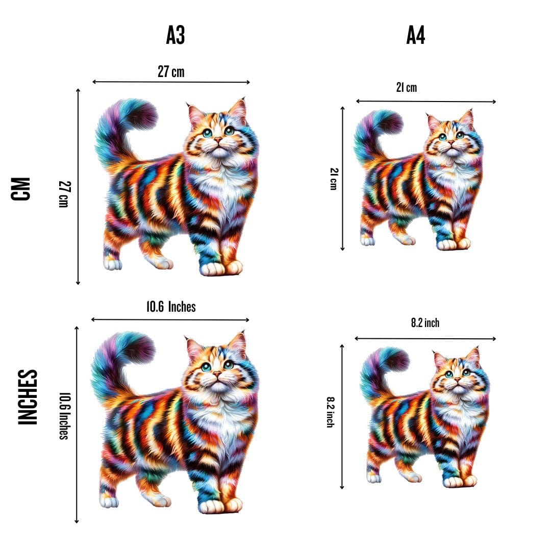 American Bobtail Cat - Jigsaw Puzzle - Image 5
