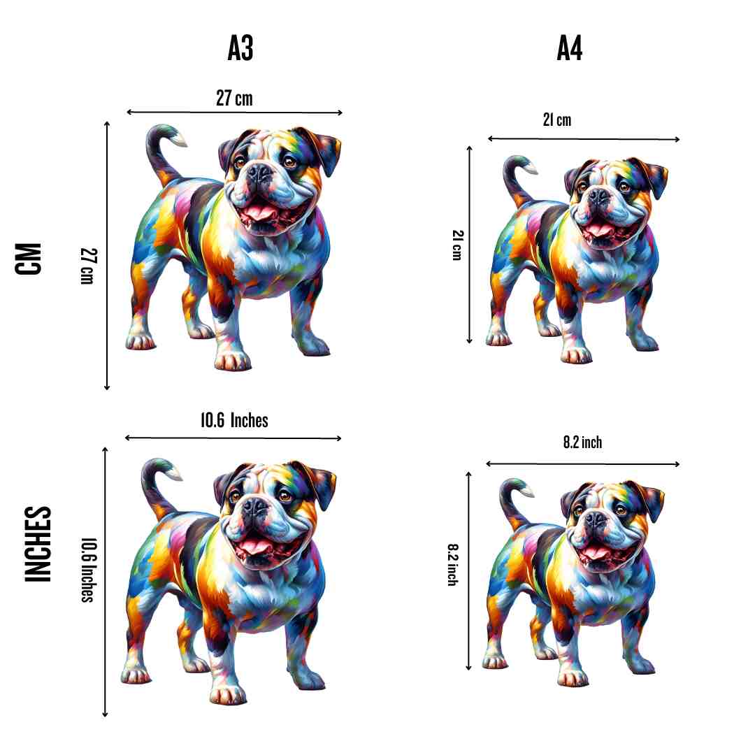 American Bulldog - Jigsaw Puzzle - Image 2