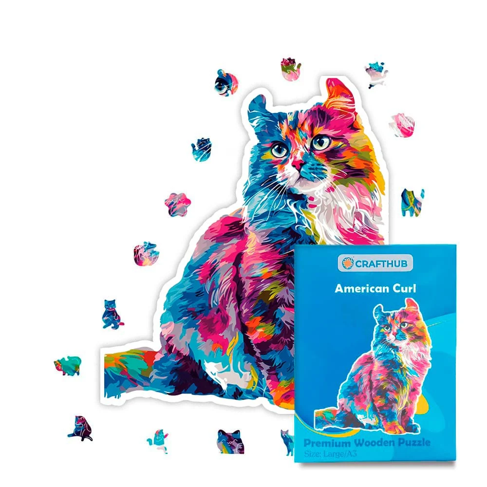 American Curl Cat - Jigsaw Puzzle - Image 2