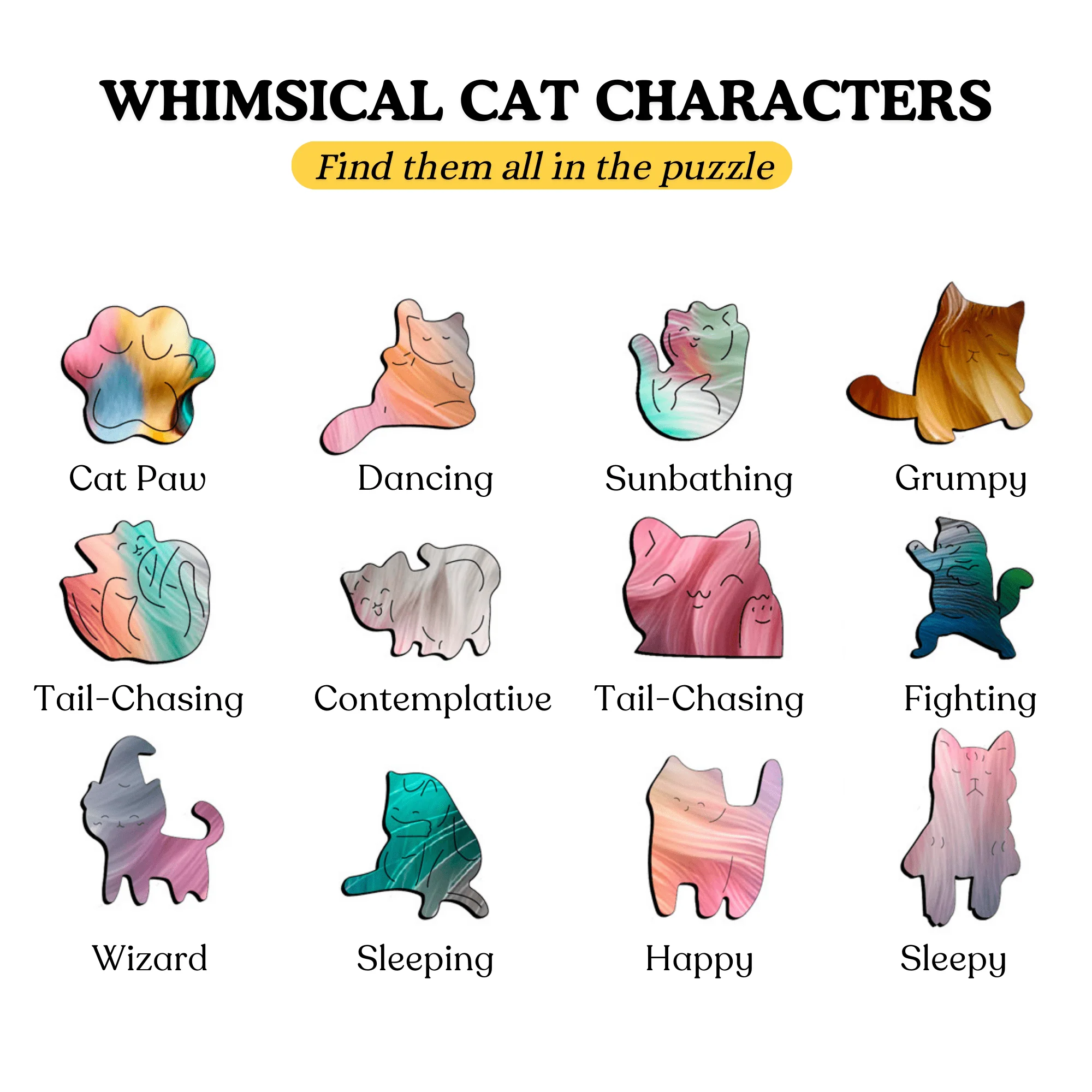American Curl Cat - Jigsaw Puzzle - Image 3