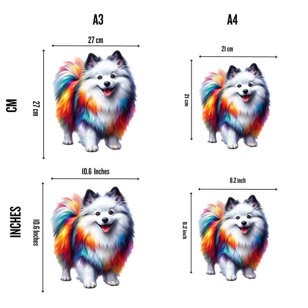 American Eskimo Dog - Jigsaw Puzzle - Image 2