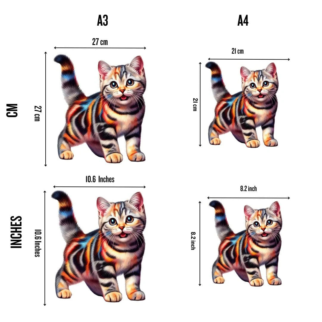 American Shorthair Cat - Jigsaw Puzzle - Image 5