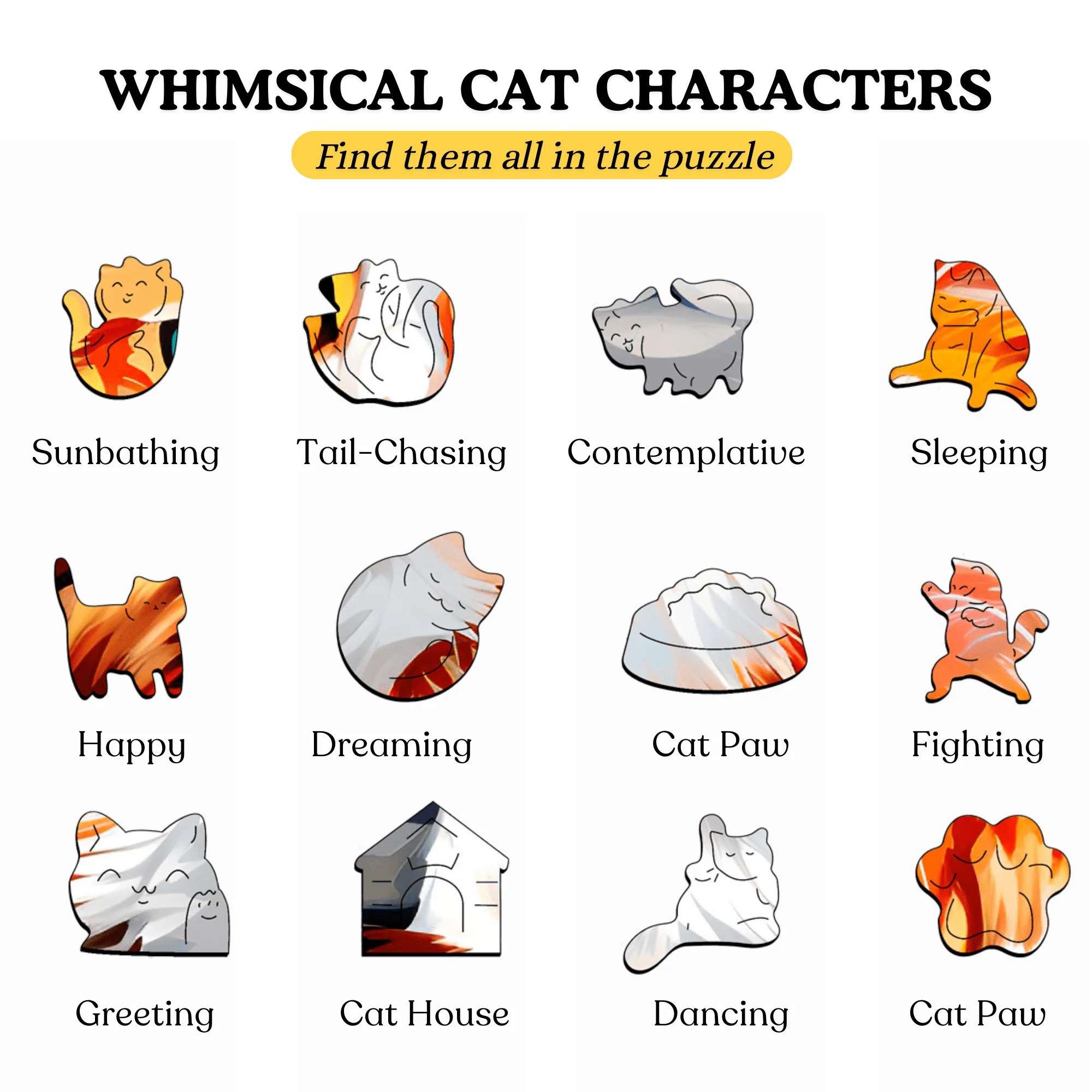 American Wirehair Cat - Jigsaw Puzzle - Image 3
