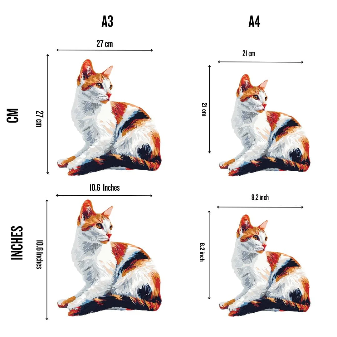 American Wirehair Cat - Jigsaw Puzzle - Image 5
