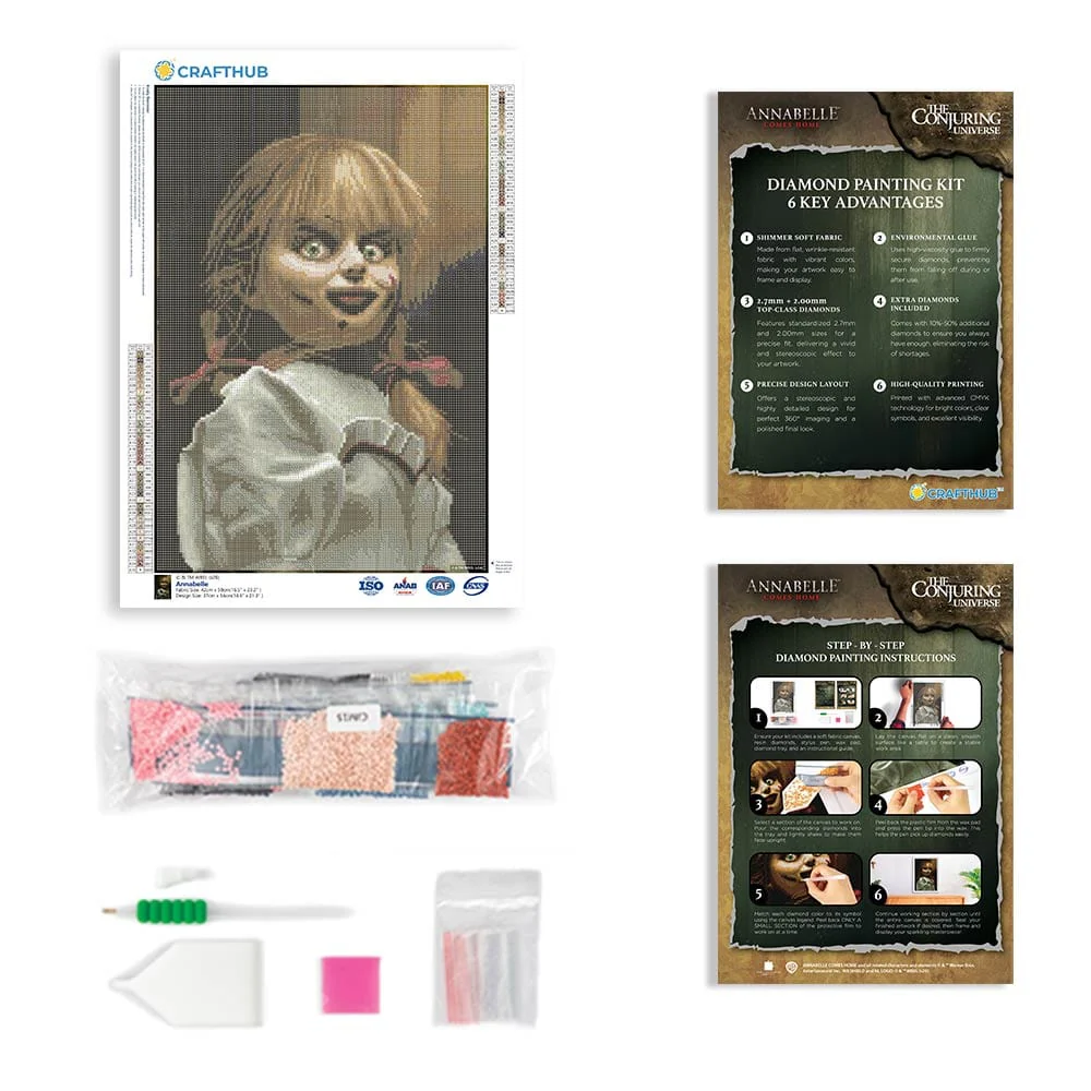 Annabelle - Diamond Painting Kit - Image 3