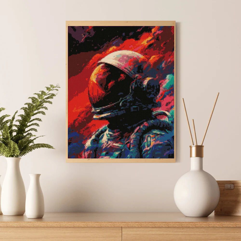 Astronaut - Diamond Painting Kit - Image 2