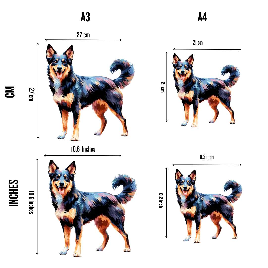 Australian Kelpie Dog - Jigsaw Puzzle - Image 2