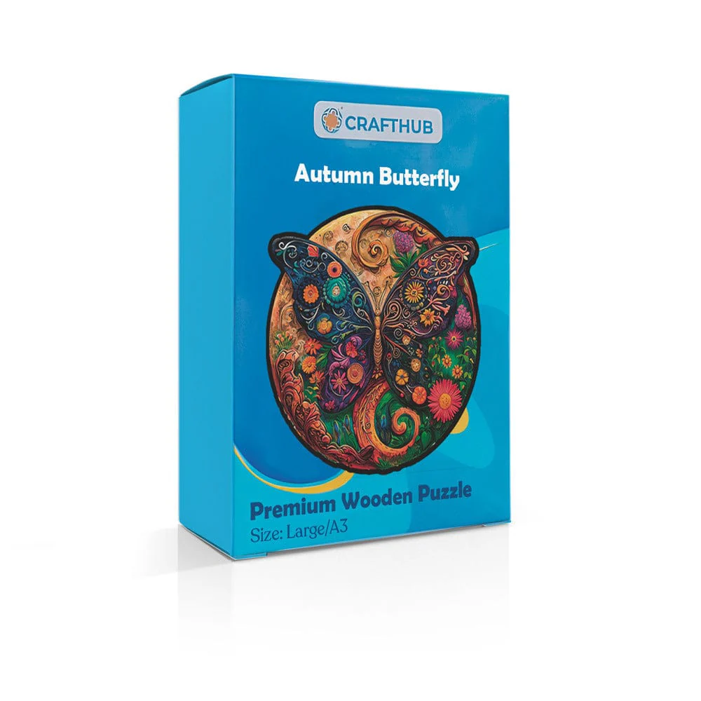 Autumn Butterfly - Jigsaw Puzzle - Image 4