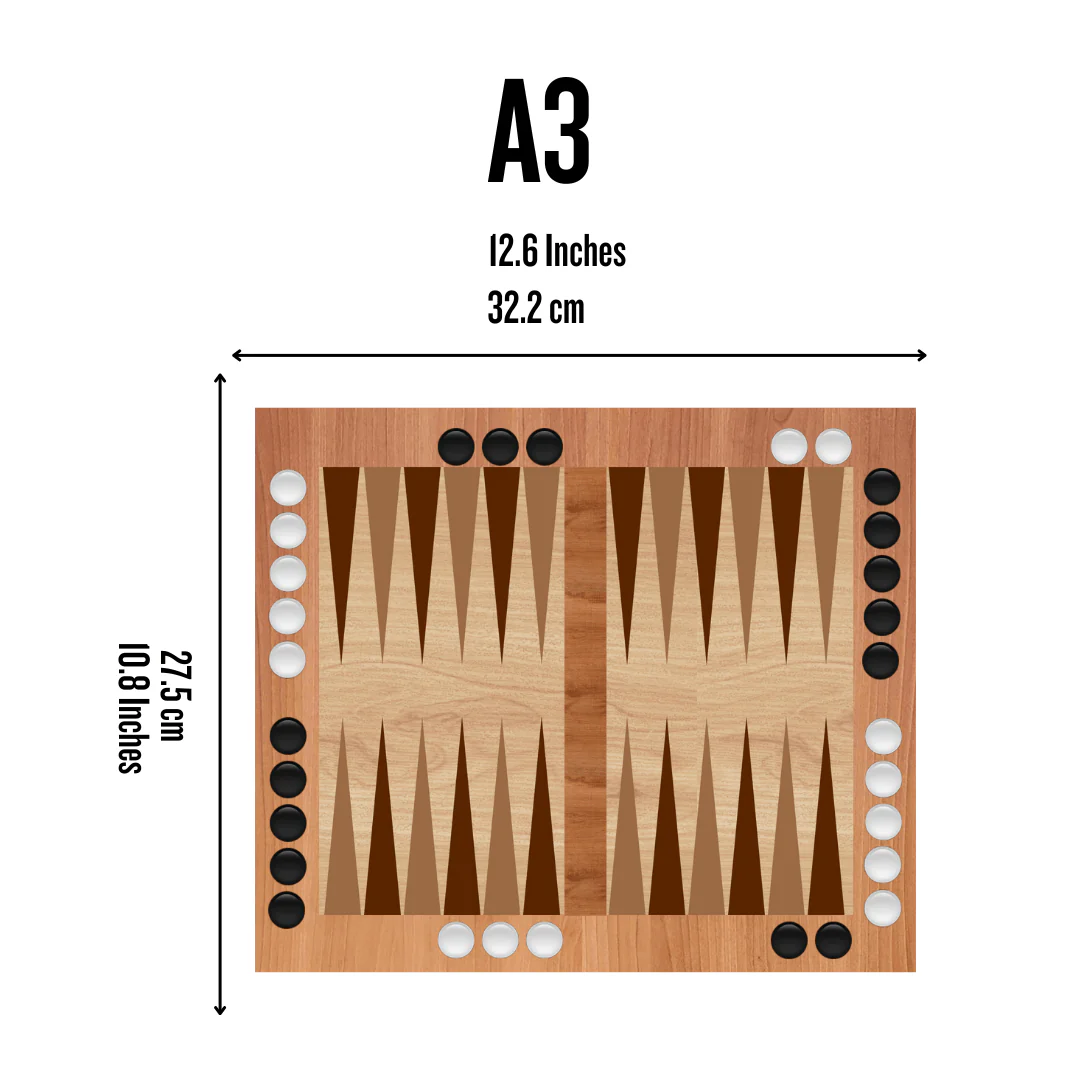 Backgammon + Dice - Jigsaw Puzzle - Image 4
