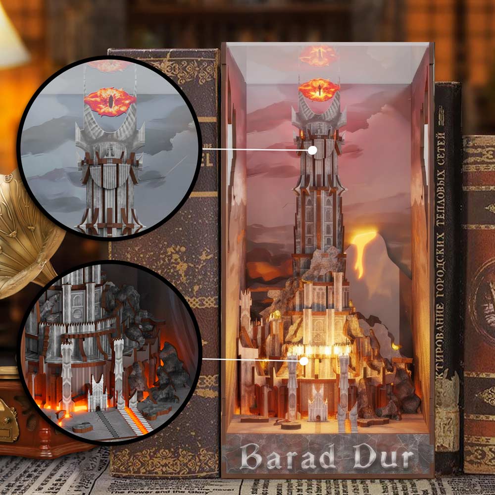 The Lord of the Rings: Barad Dur - DIY Book Nook Kit - Image 4