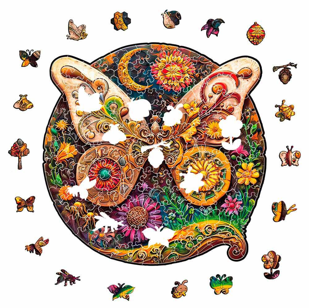 Baroque Butterfly - Jigsaw Puzzle - Image 3