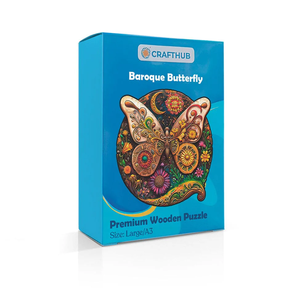 Baroque Butterfly - Jigsaw Puzzle - Image 4