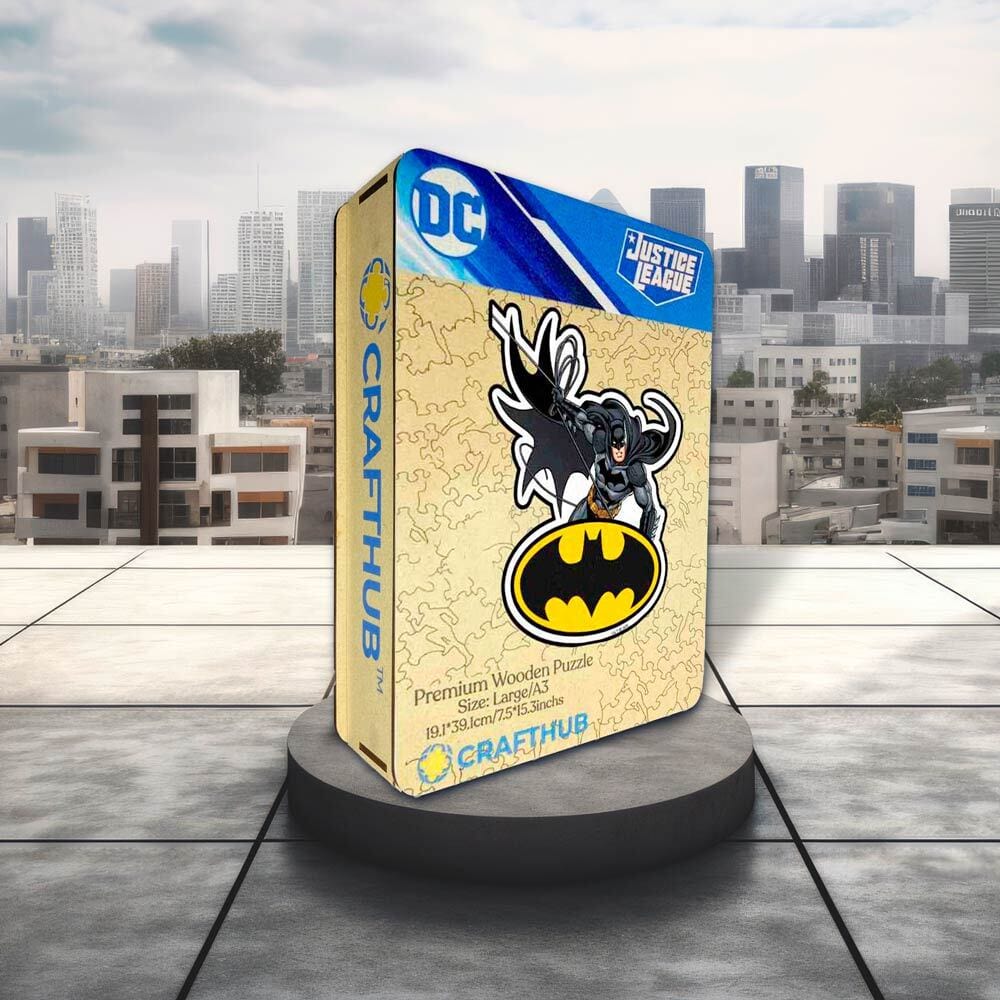 Batman Wooden Jigsaw Puzzle - Image 2