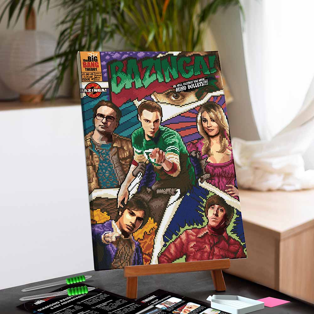 Bazinga! - Diamond Painting Kit - Image 4