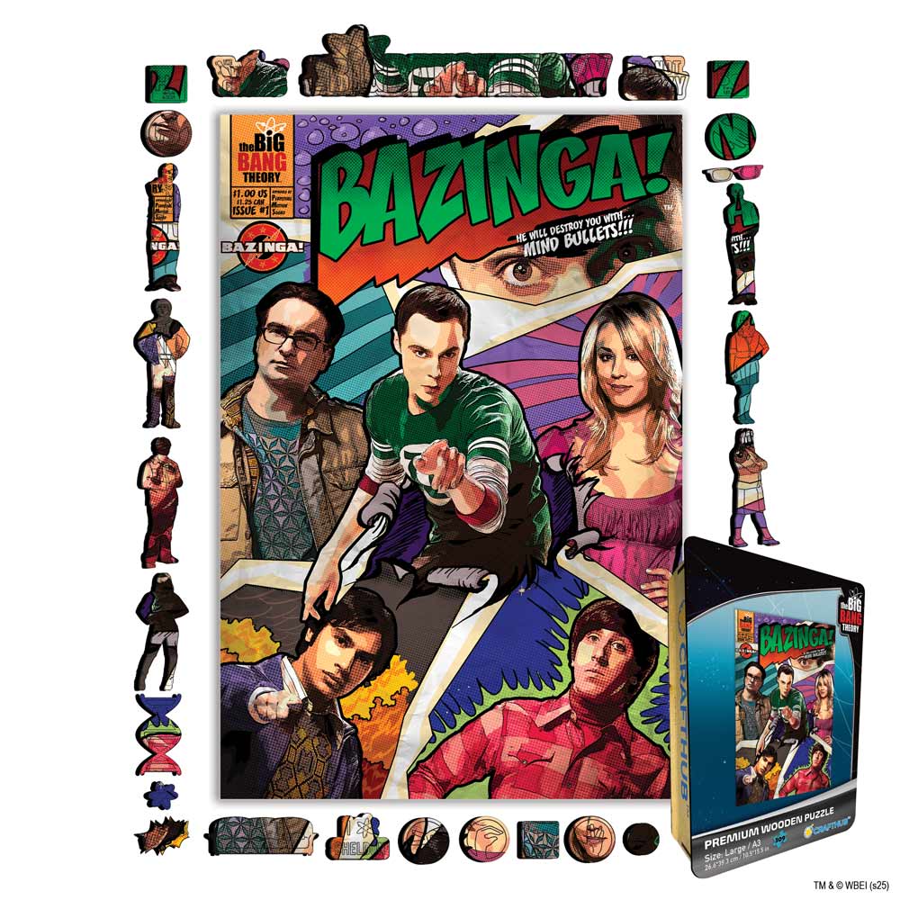 Bazinga! - Wooden Jigsaw Puzzle