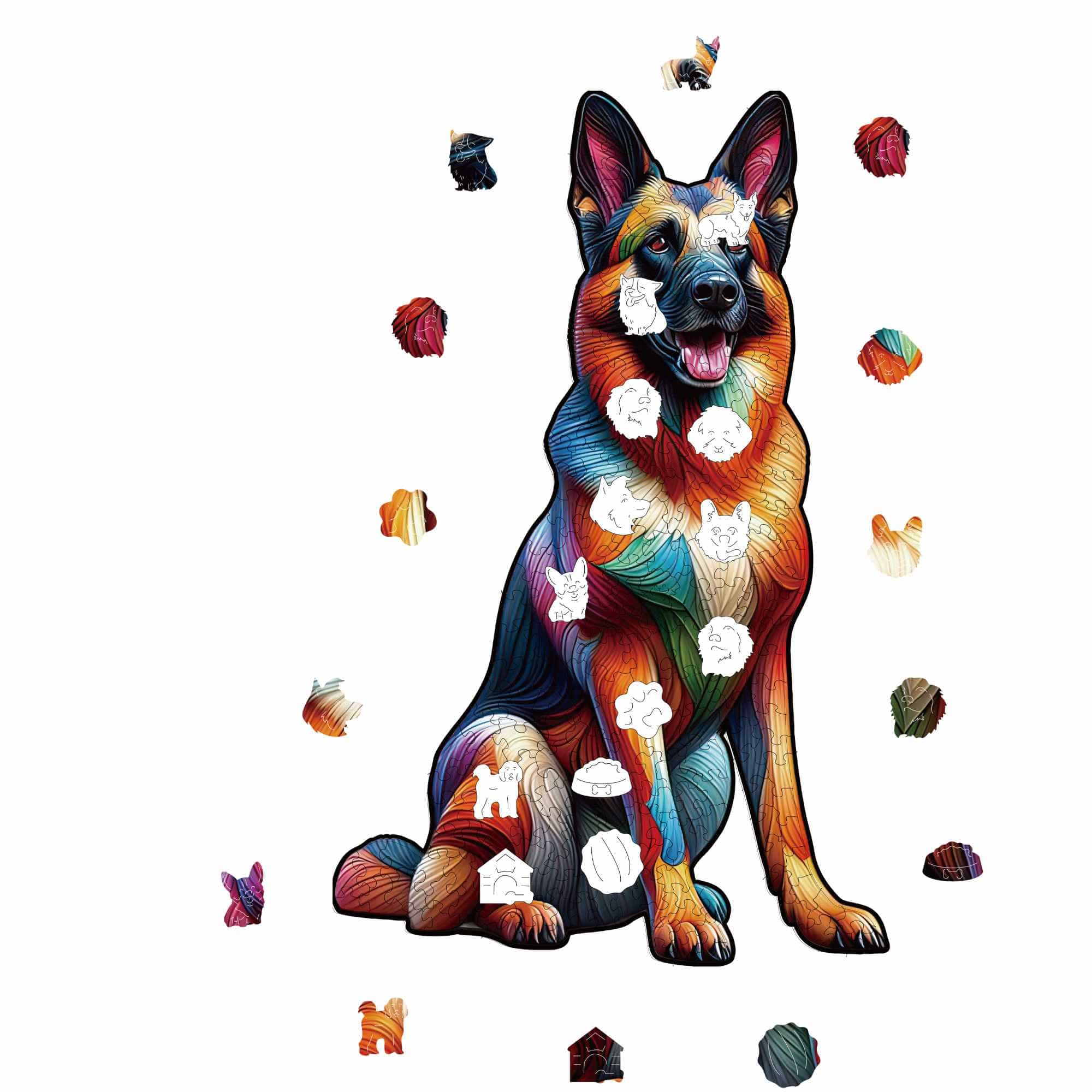 Belgian Malinois Dog - Jigsaw Puzzle - Image 3