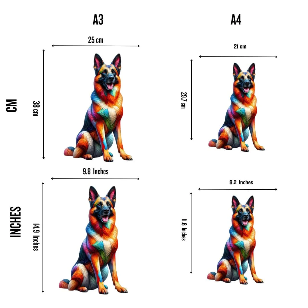 Belgian Malinois Dog - Jigsaw Puzzle - Image 4
