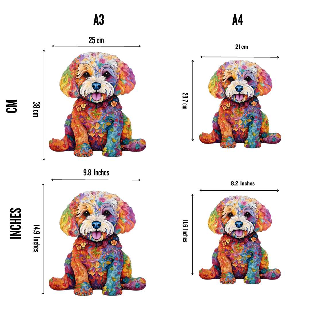 Bichon Frisé Dog - Jigsaw Puzzle - Image 2