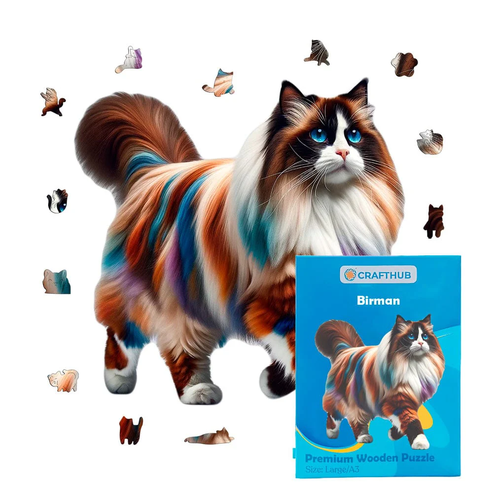 Birman Cat - Jigsaw Puzzle - Image 2