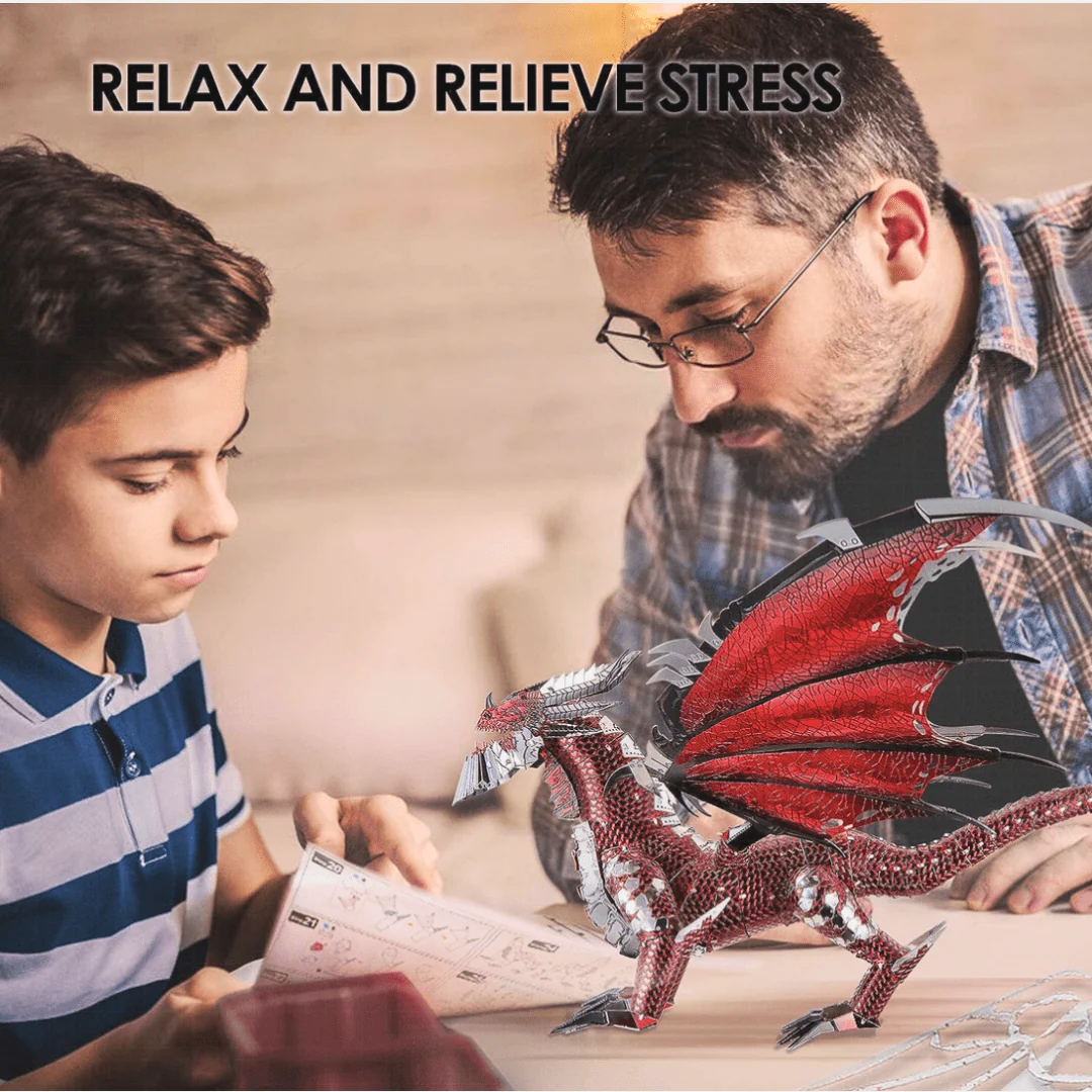 Black Dragon 3D Metal Puzzle - Image 5