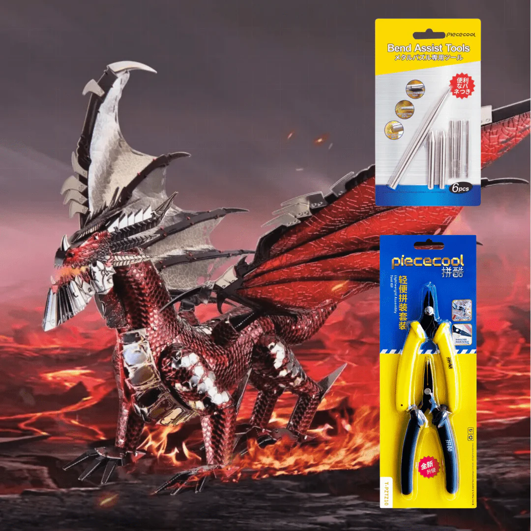 Black Dragon 3D Metal Puzzle - Image 6