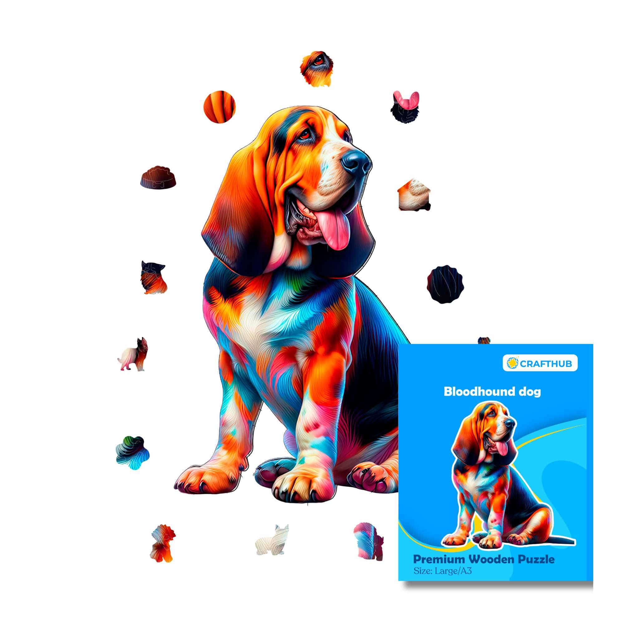 Bloodhound Dog - Jigsaw Puzzle - Image 2