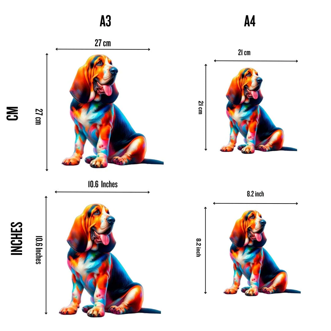 Bloodhound Dog - Jigsaw Puzzle - Image 4
