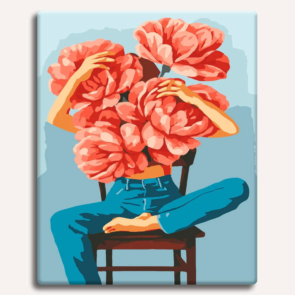 Blooming Thoughts - Paint By Numbers Kit