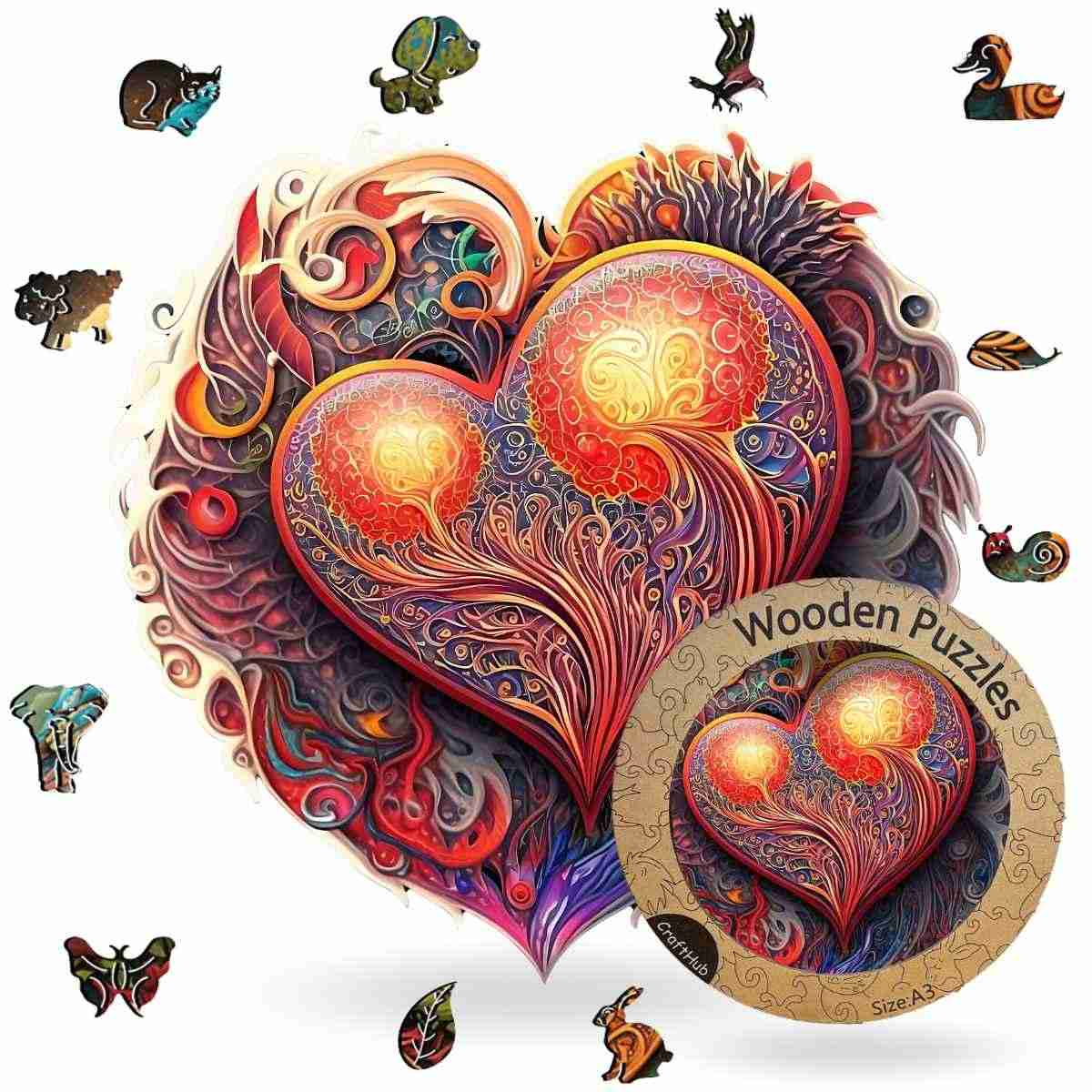 Blossom Heart - Jigsaw Puzzle - Image 4