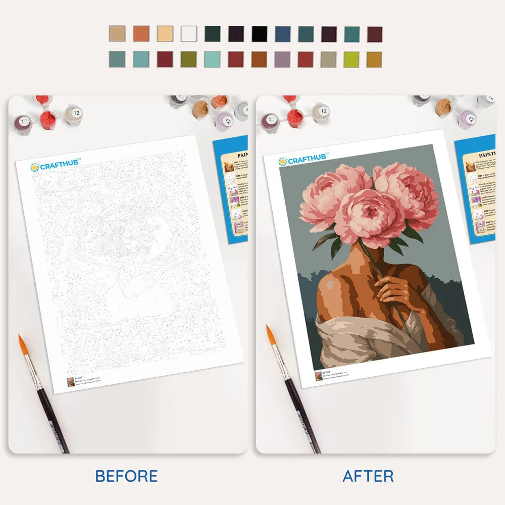 Blossom Veil - Paint By Numbers Kit - Image 4