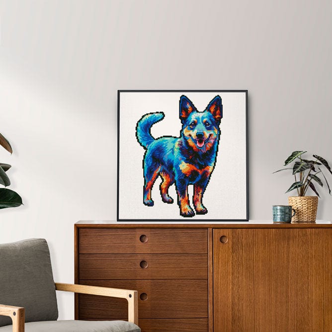 Blue Heeler Dog - Diamond Painting Kit - Image 2