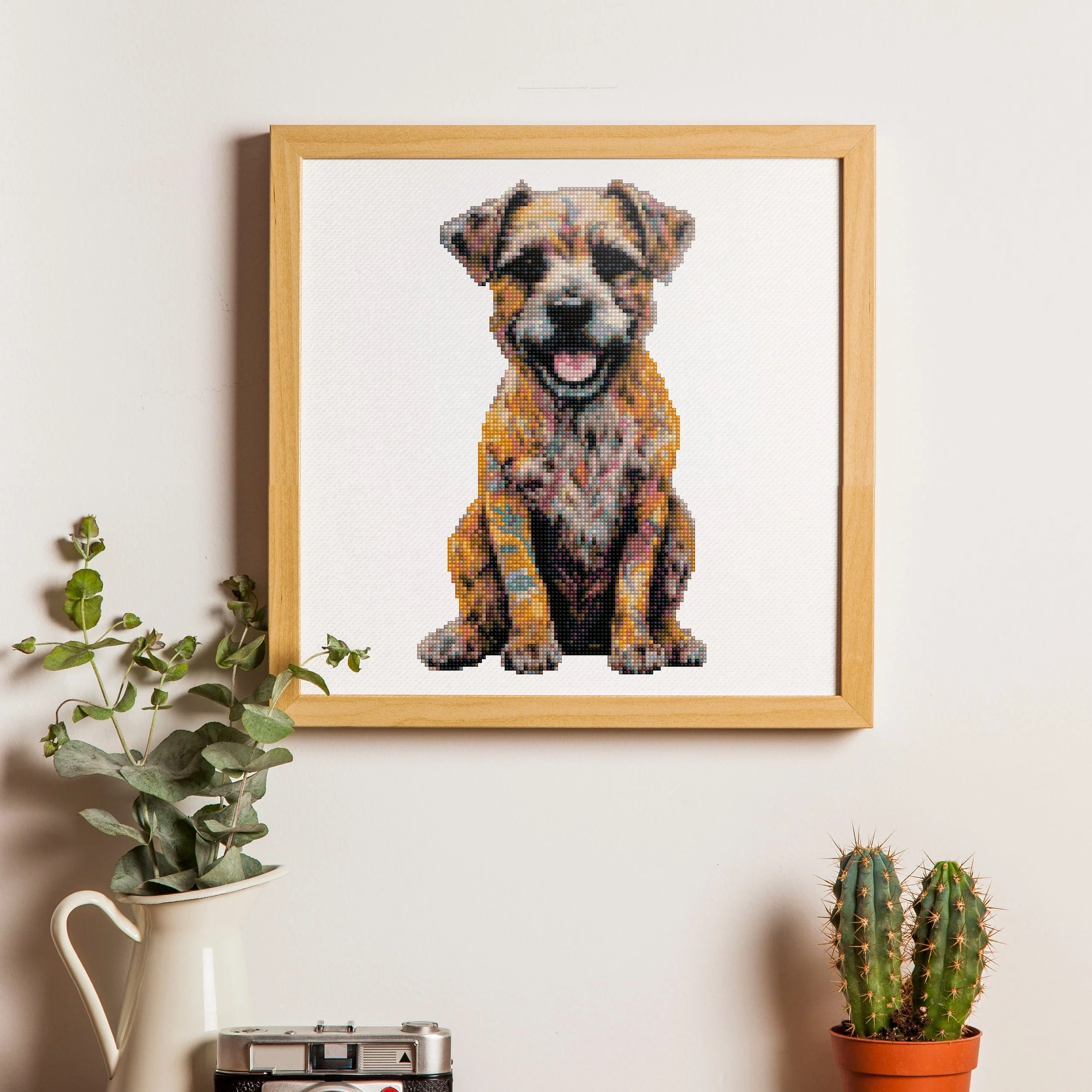 Border Terrier Dog - Diamond Painting Kit - Image 2