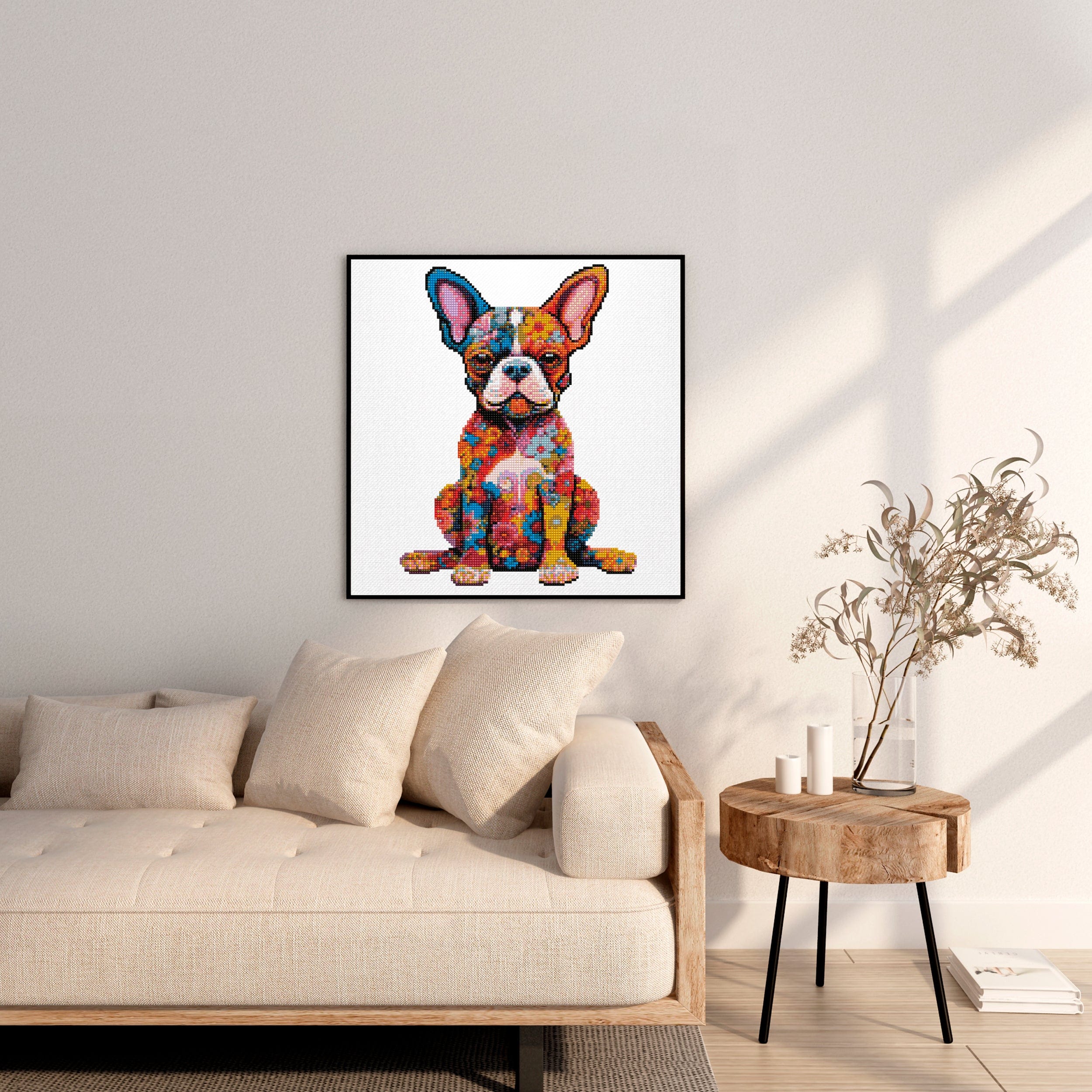 Boston Terrier Dog - Diamond Painting Kit - Image 2