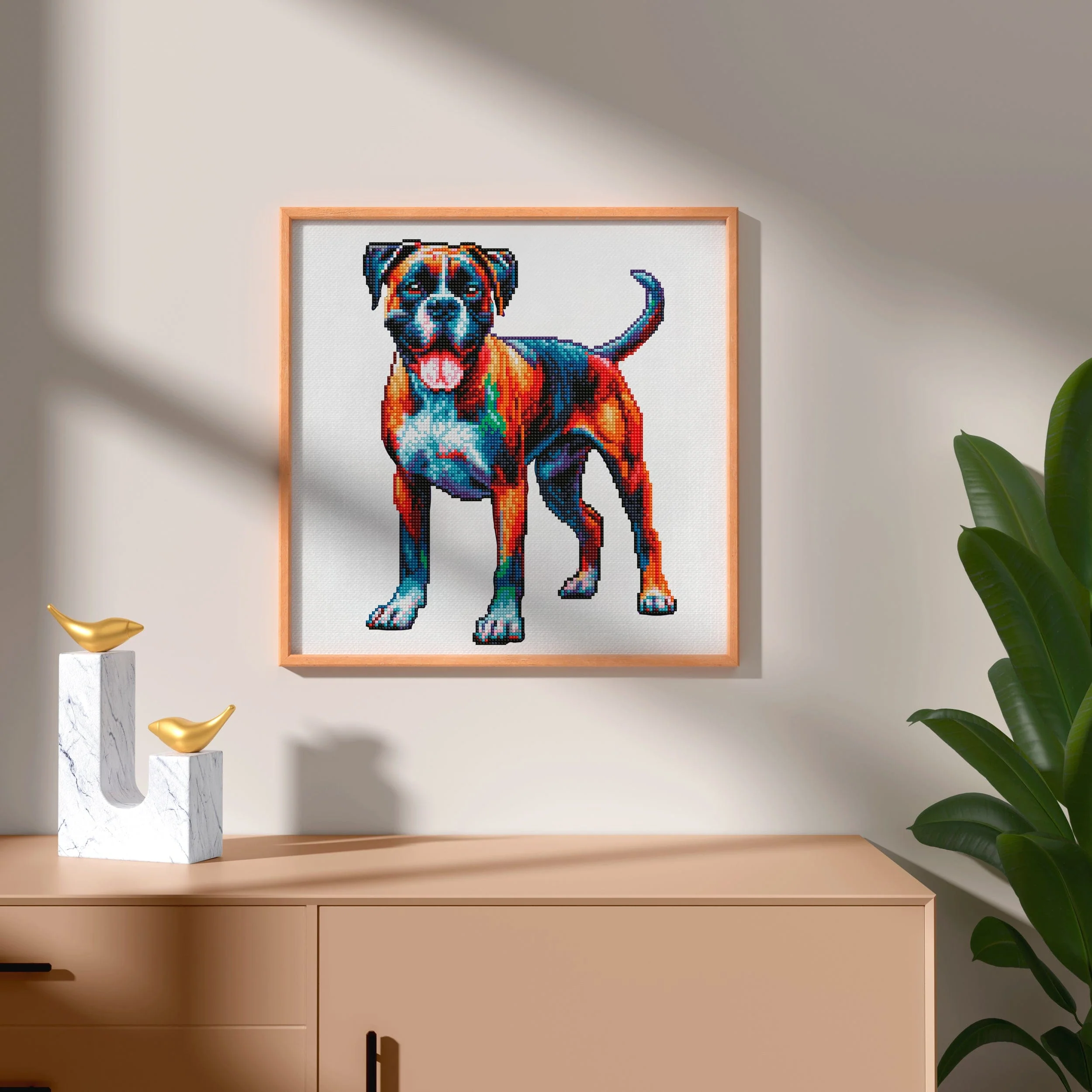 Boxer Dog - Diamond Painting Kit - Image 2
