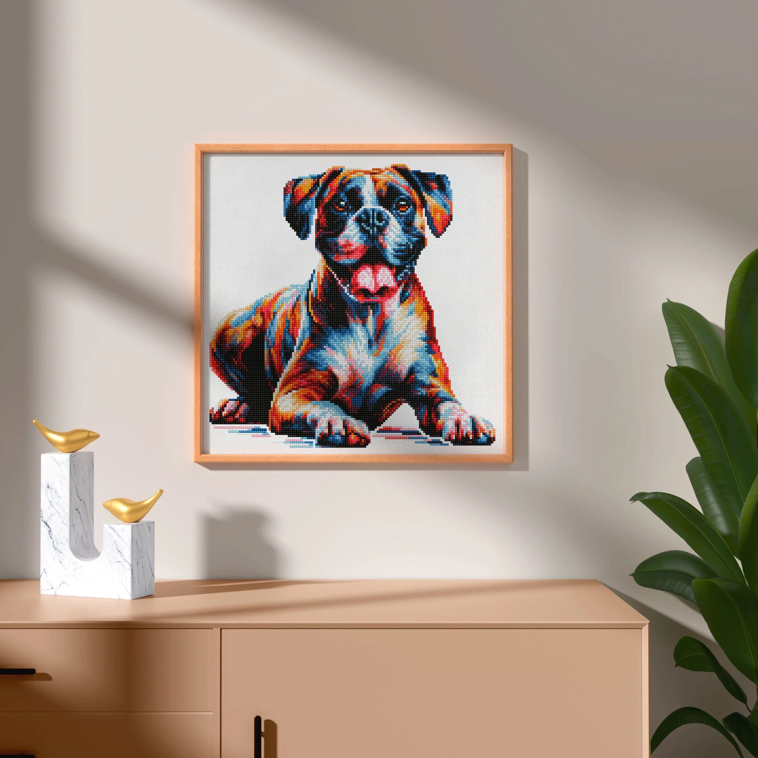 Boxer Dog - Diamond Painting Kit - Image 2