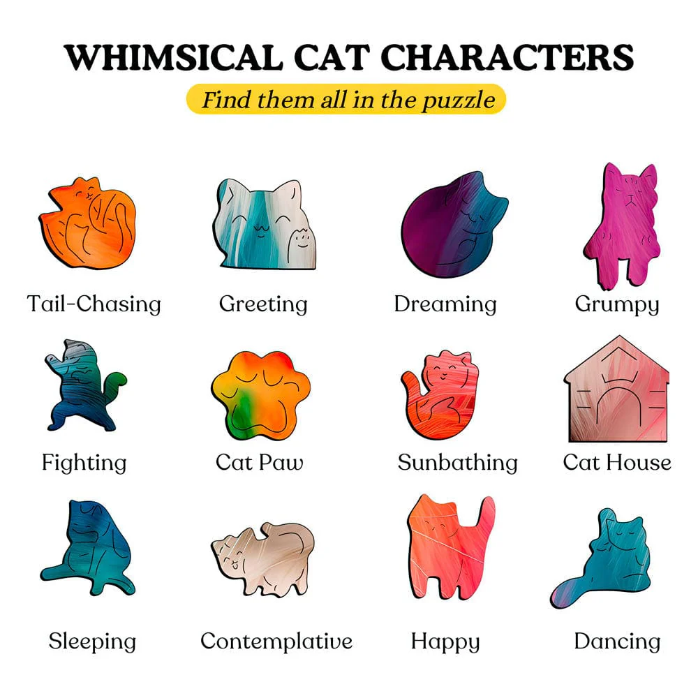 British Longhair Cat - Jigsaw Puzzle - Image 3