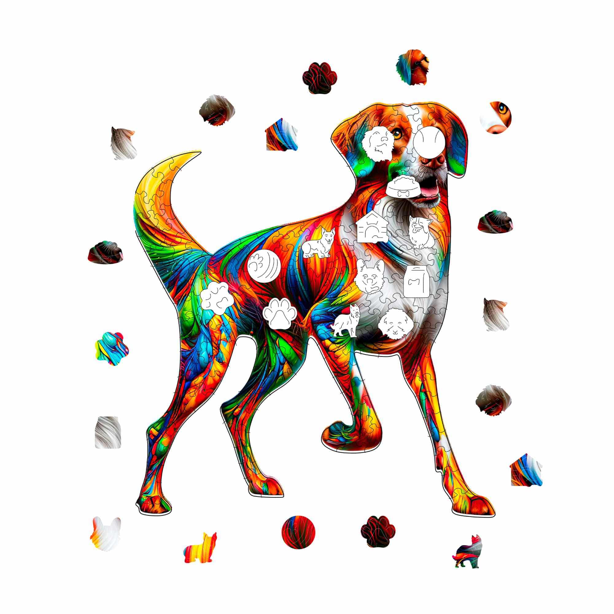 Brittany Dog - Jigsaw Puzzle - Image 3
