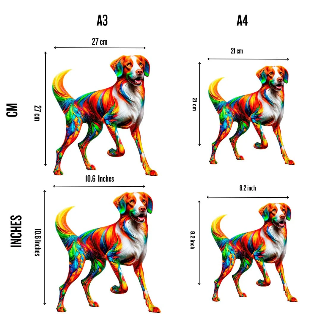 Brittany Dog - Jigsaw Puzzle - Image 4