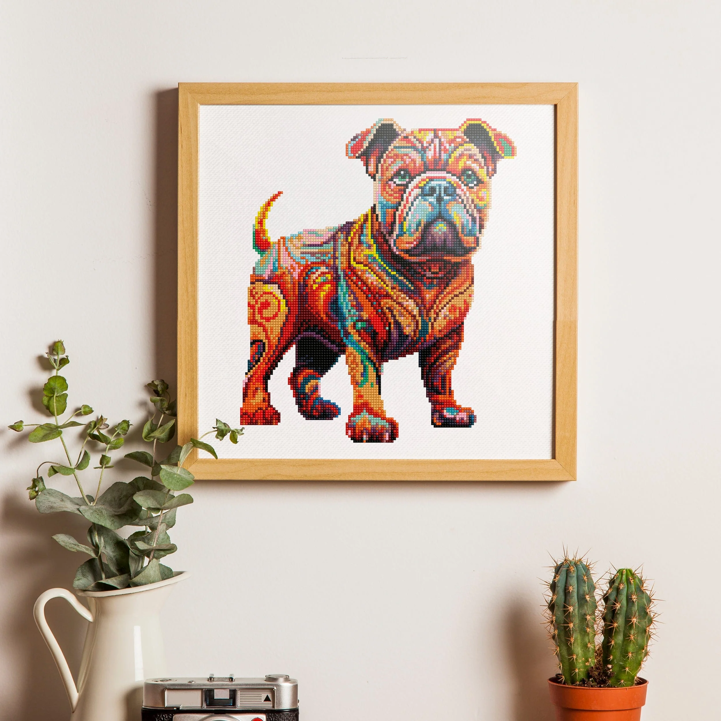 English Bulldog - Diamond Painting Kit - Image 2