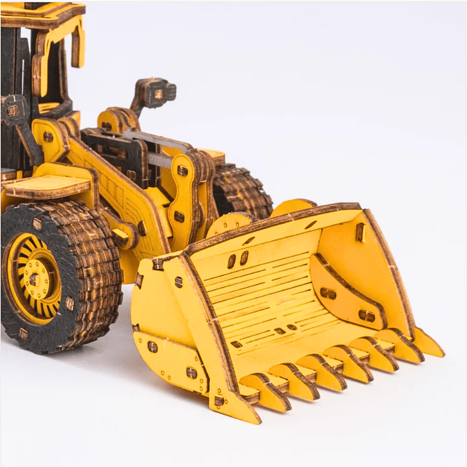 Bulldozer Engineering Vehicle 3D Puzzle - Image 4