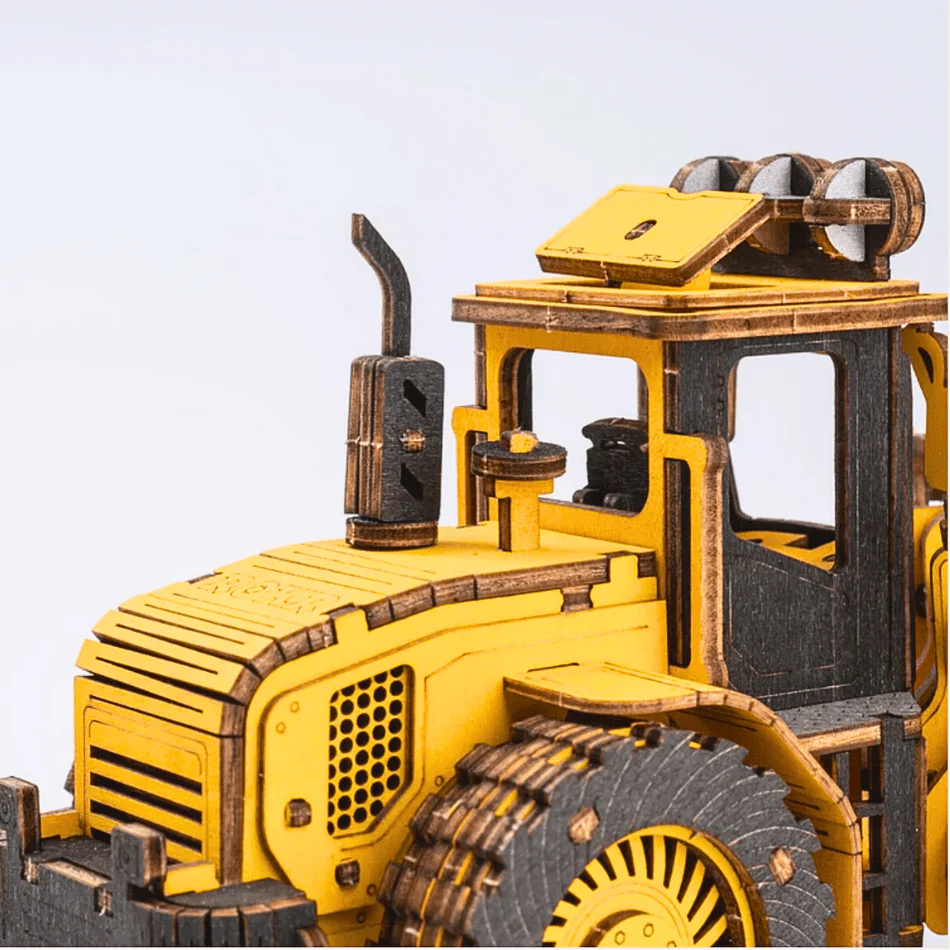 Bulldozer Engineering Vehicle 3D Puzzle - Image 5