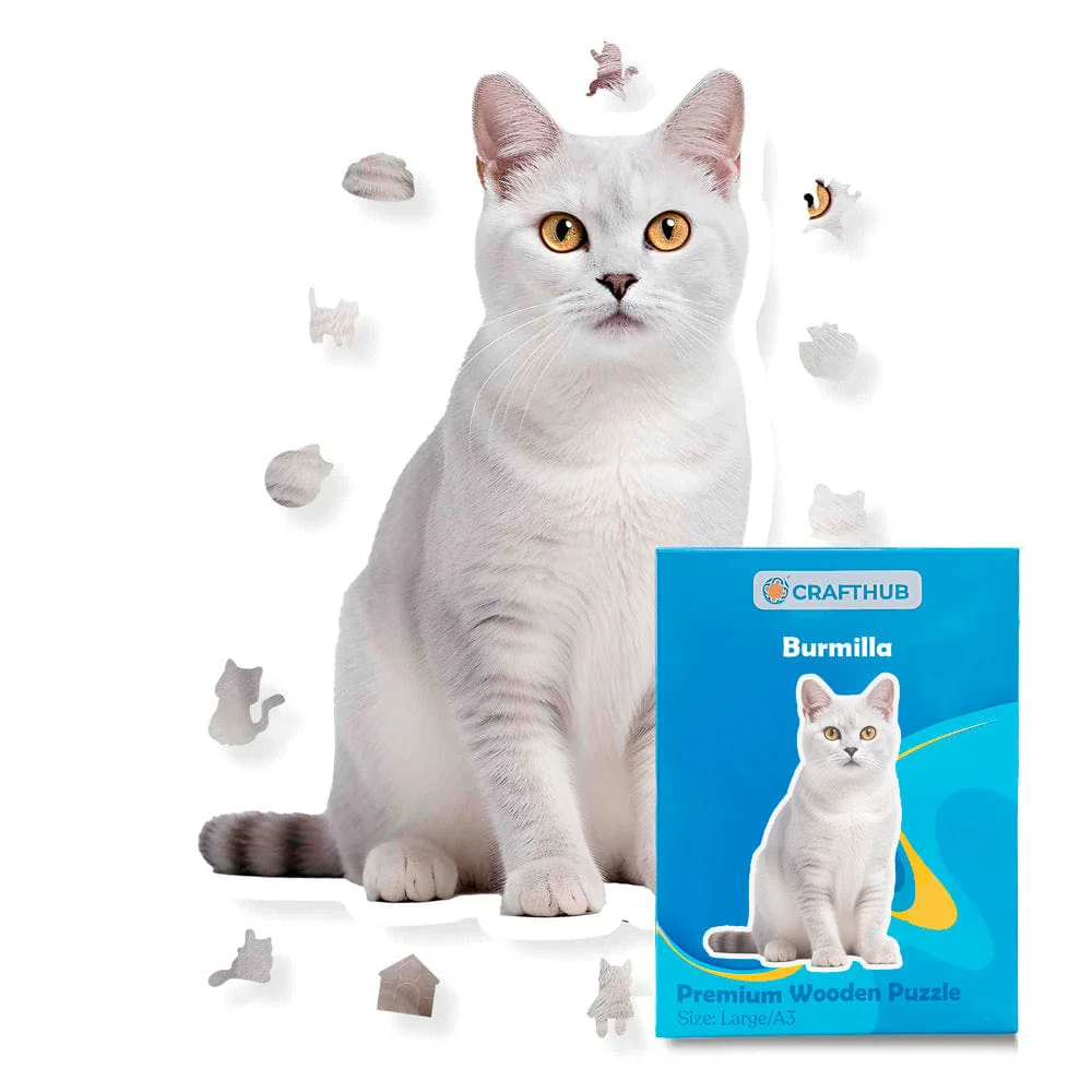 Burmilla Cat - Jigsaw Puzzle - Image 2